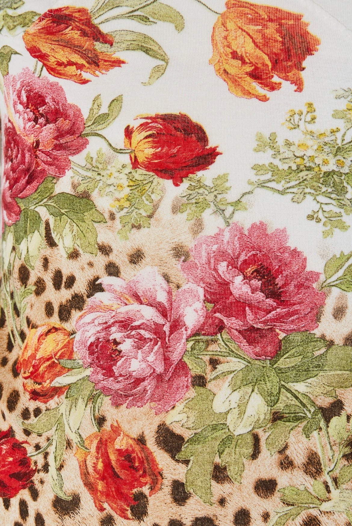 Spring / Summer 2002 Floral Leopard Top