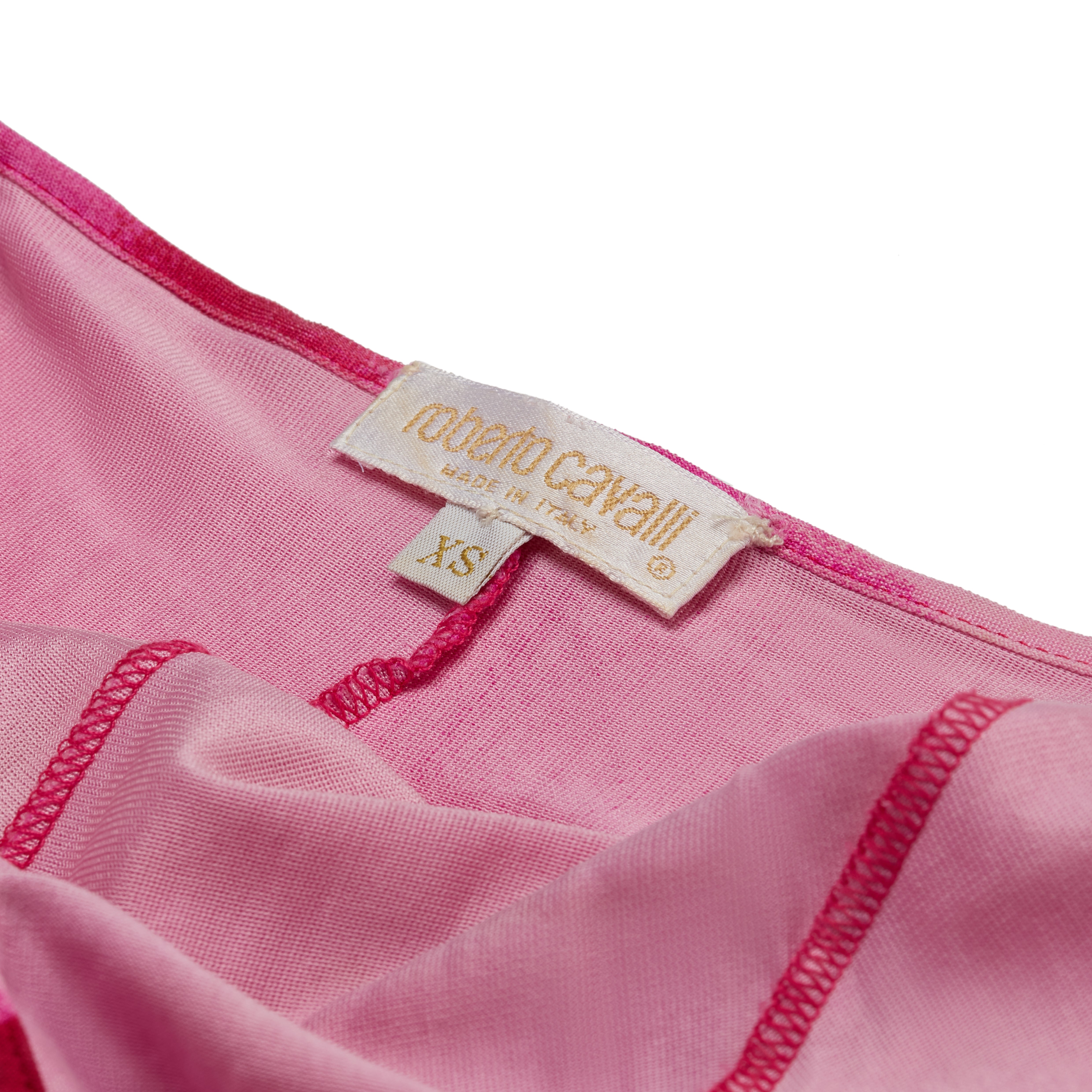 Spring / Summer 2000 Pink Floral Rose Silk Jumpsuit