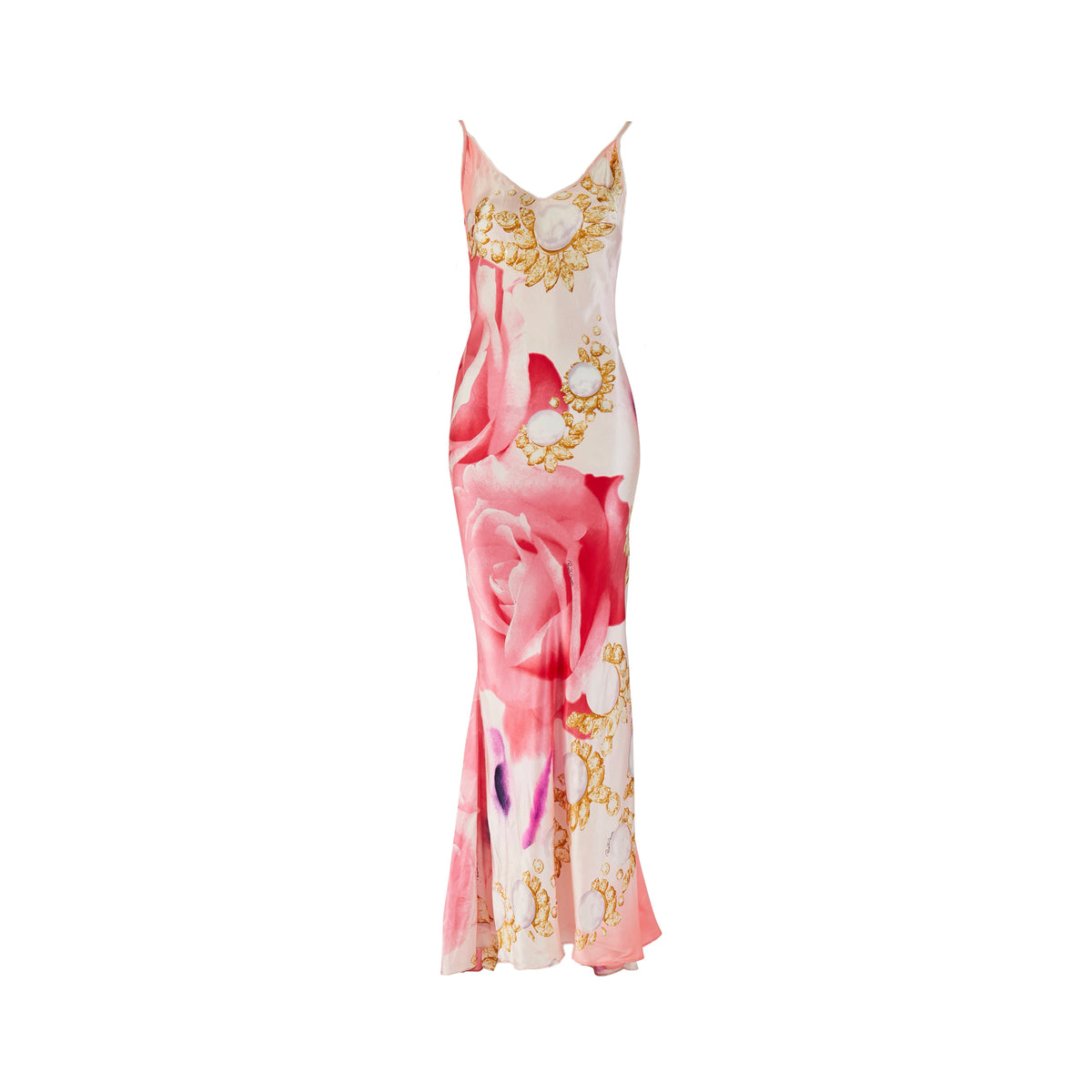 Spring / Summer 2001 Elizabeth Taylor Eye Silk Dress