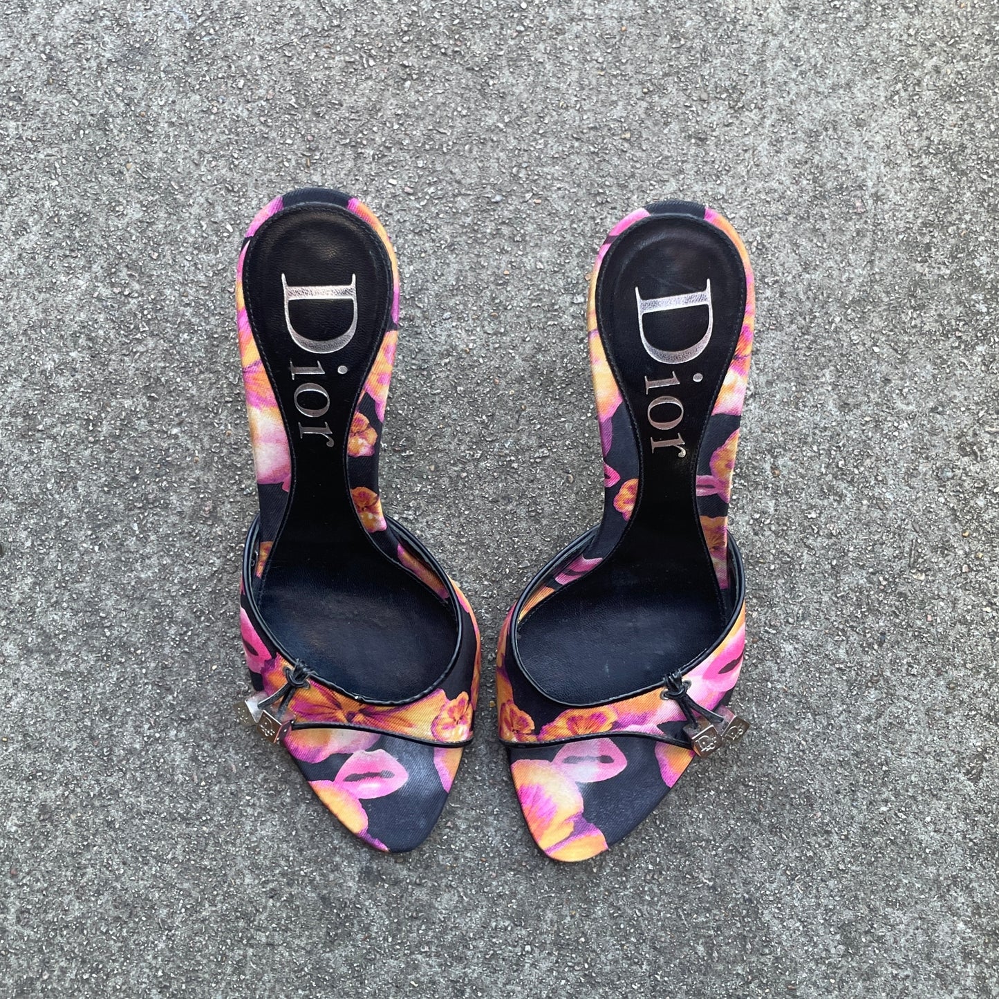 Dior S/S 2006 Floral Gambler Dice Lip Heels