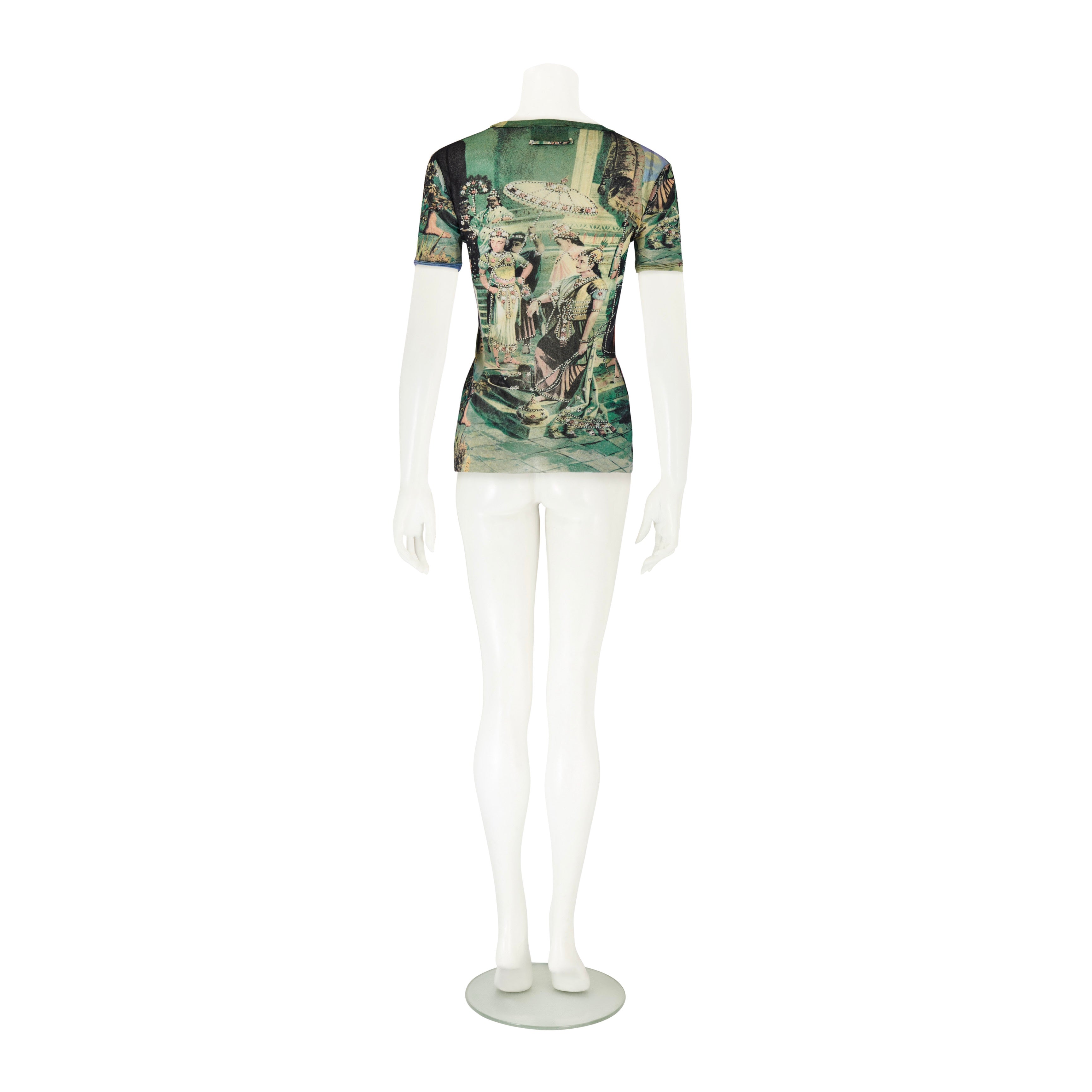 Spring / Summer 1998 Frida Kahlo Sheer Mesh Top