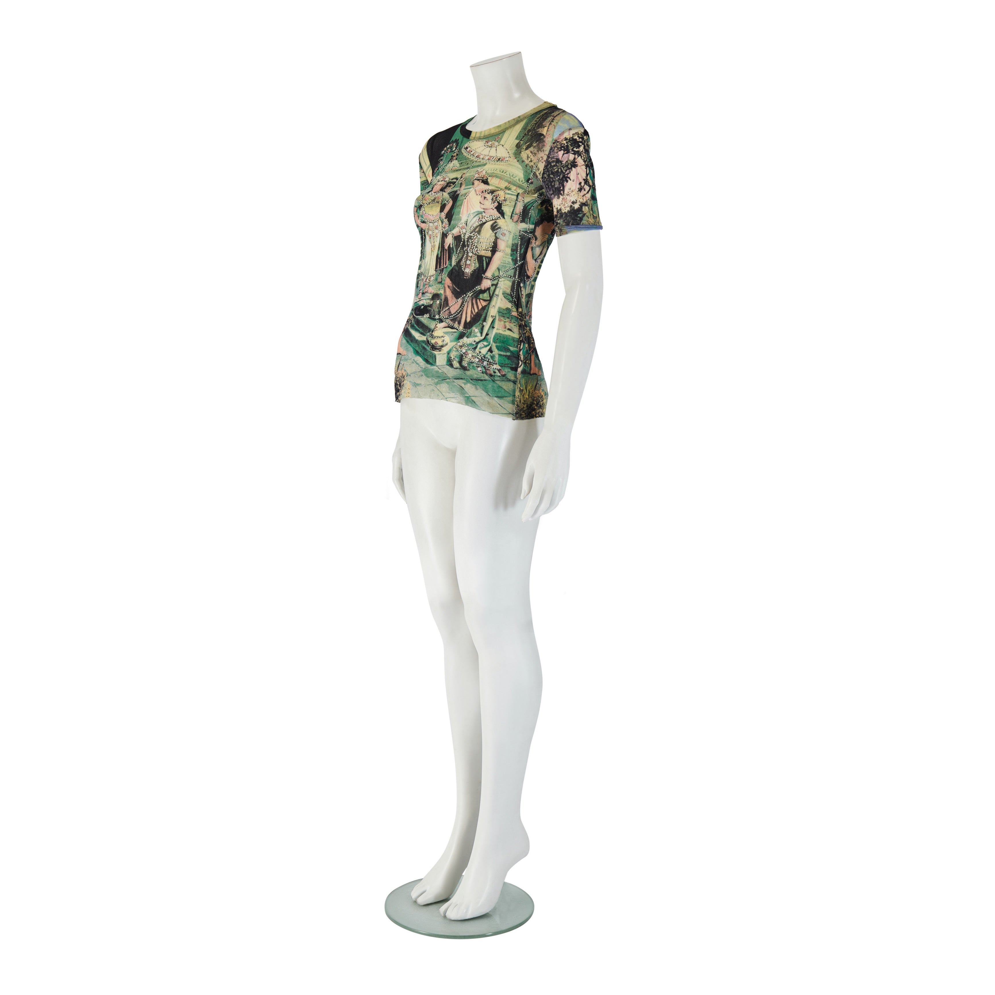 Spring / Summer 1998 Frida Kahlo Sheer Mesh Top