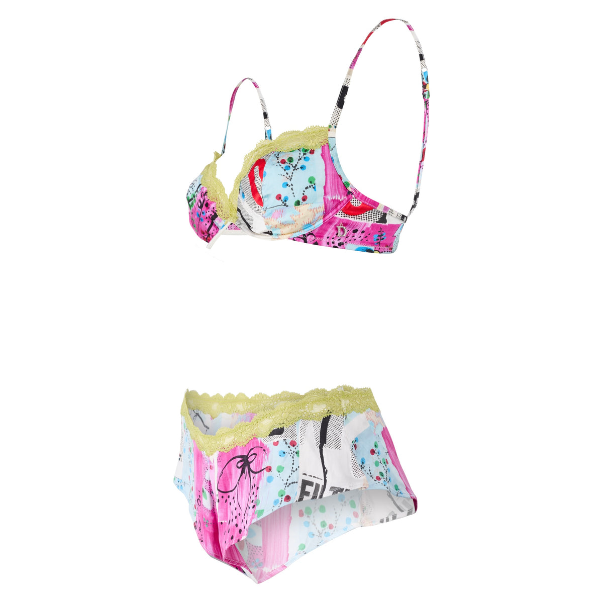 Spring / Summer 2003 ‘Filth’ Silk Bra & Underwear Lingerie Set