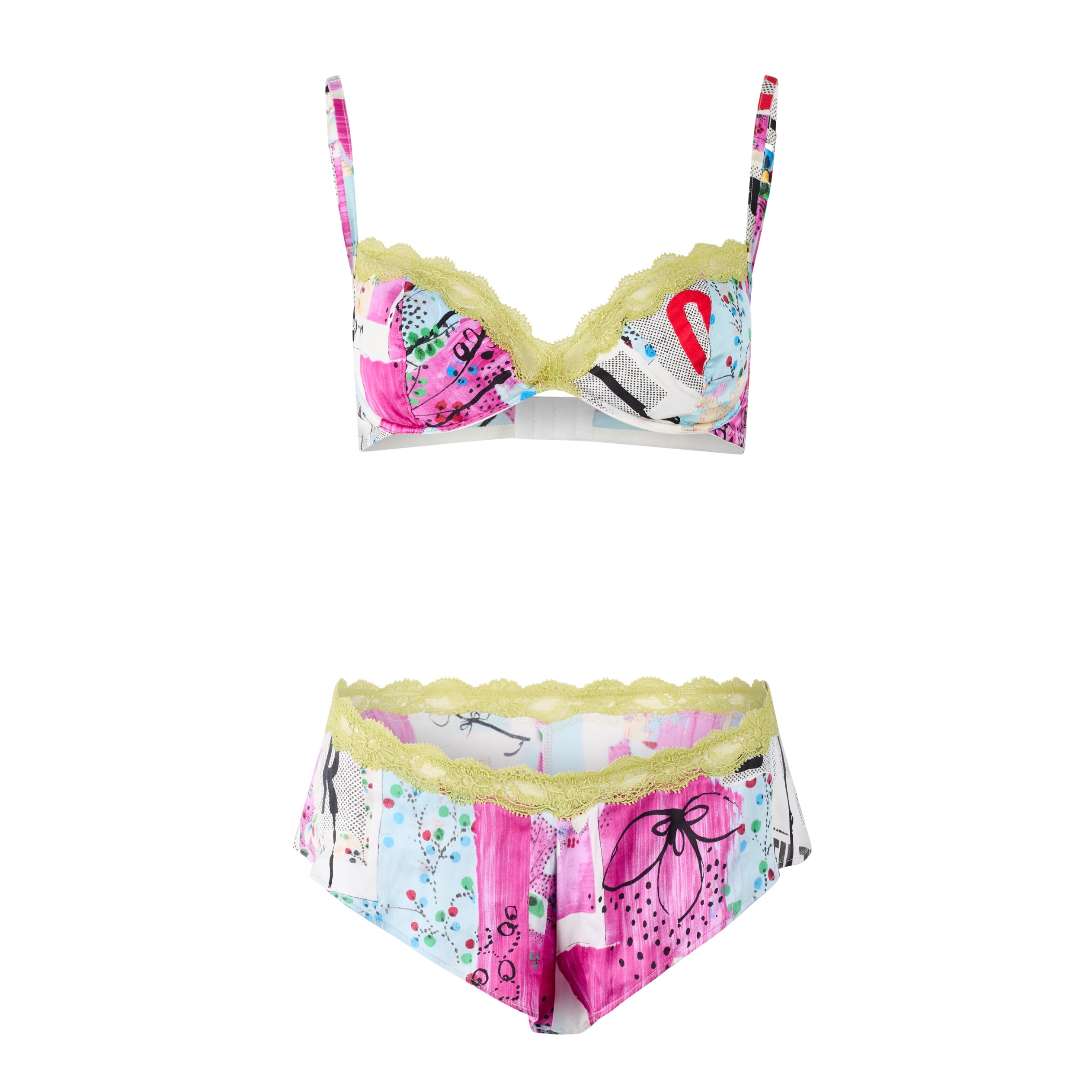 Spring / Summer 2003 ‘Filth’ Silk Bra & Underwear Lingerie Set