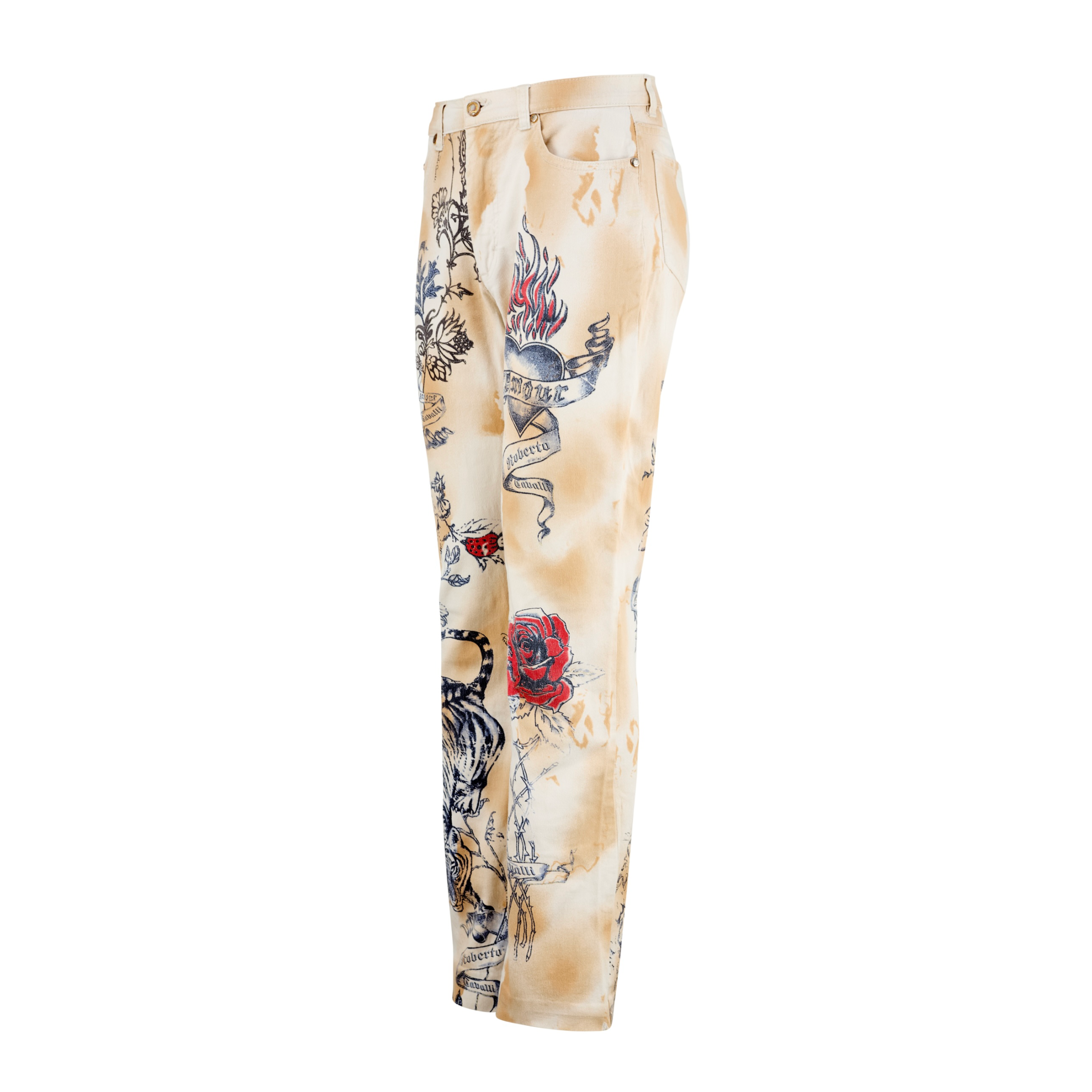 Spring / Summer 2003 Tattoo Print Amour Tiger Jeans