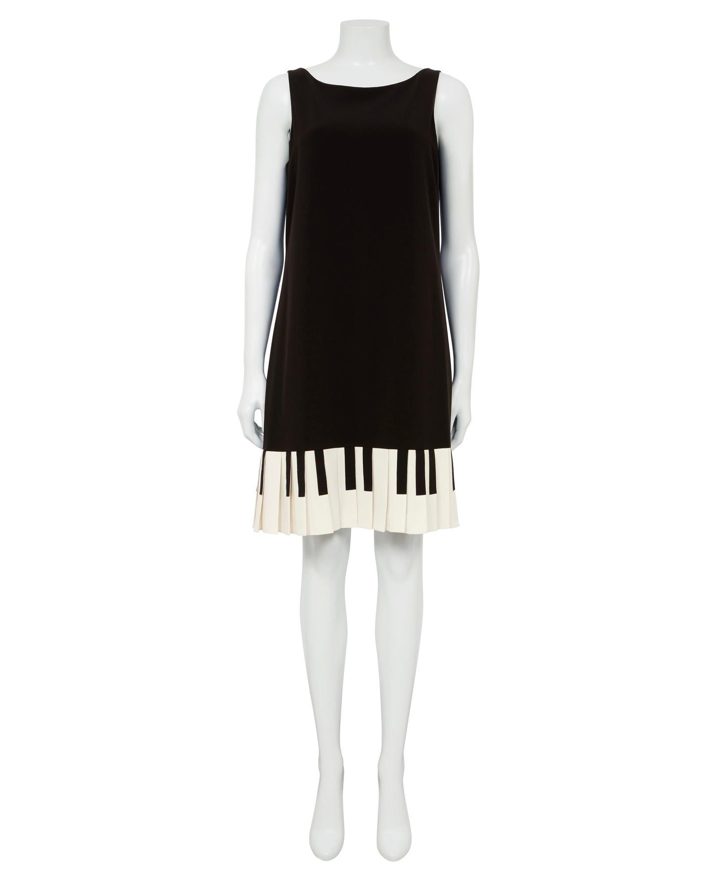 Moschino Cheap and Chic 2014 Re-edition ‘The Nanny’ Piano Key Dress