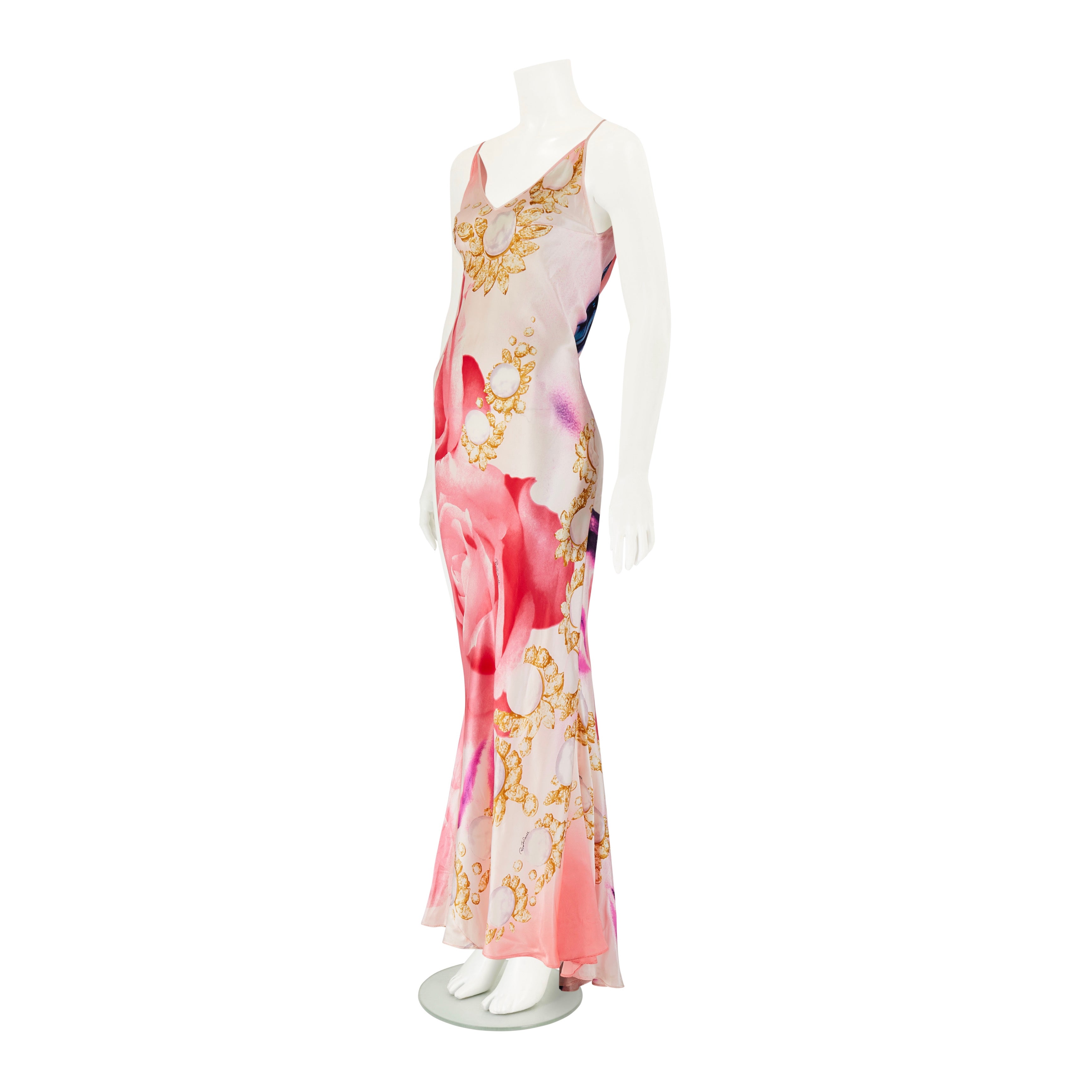 Spring / Summer 2001 Elizabeth Taylor Eye Silk Dress