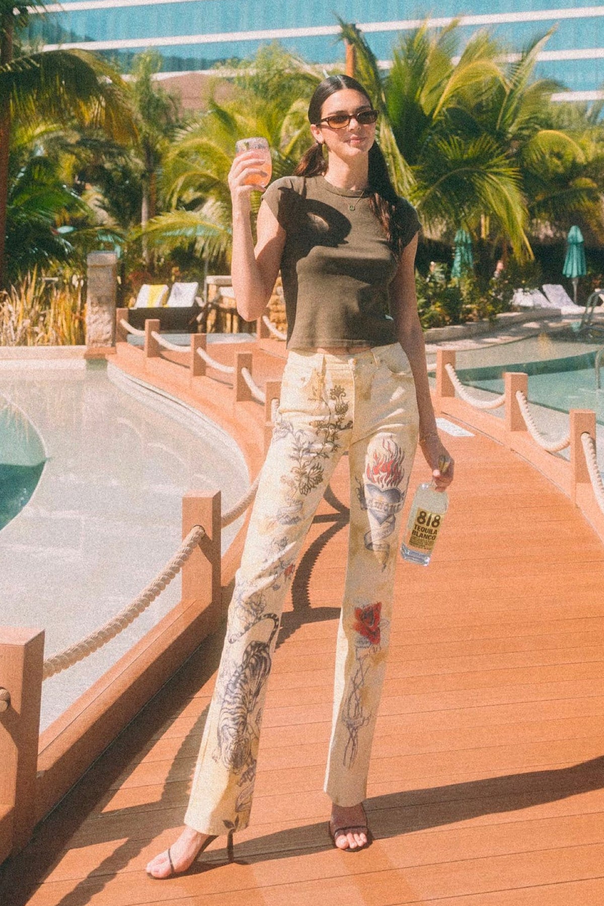 Spring / Summer 2003 Tattoo Print Amour Tiger Jeans