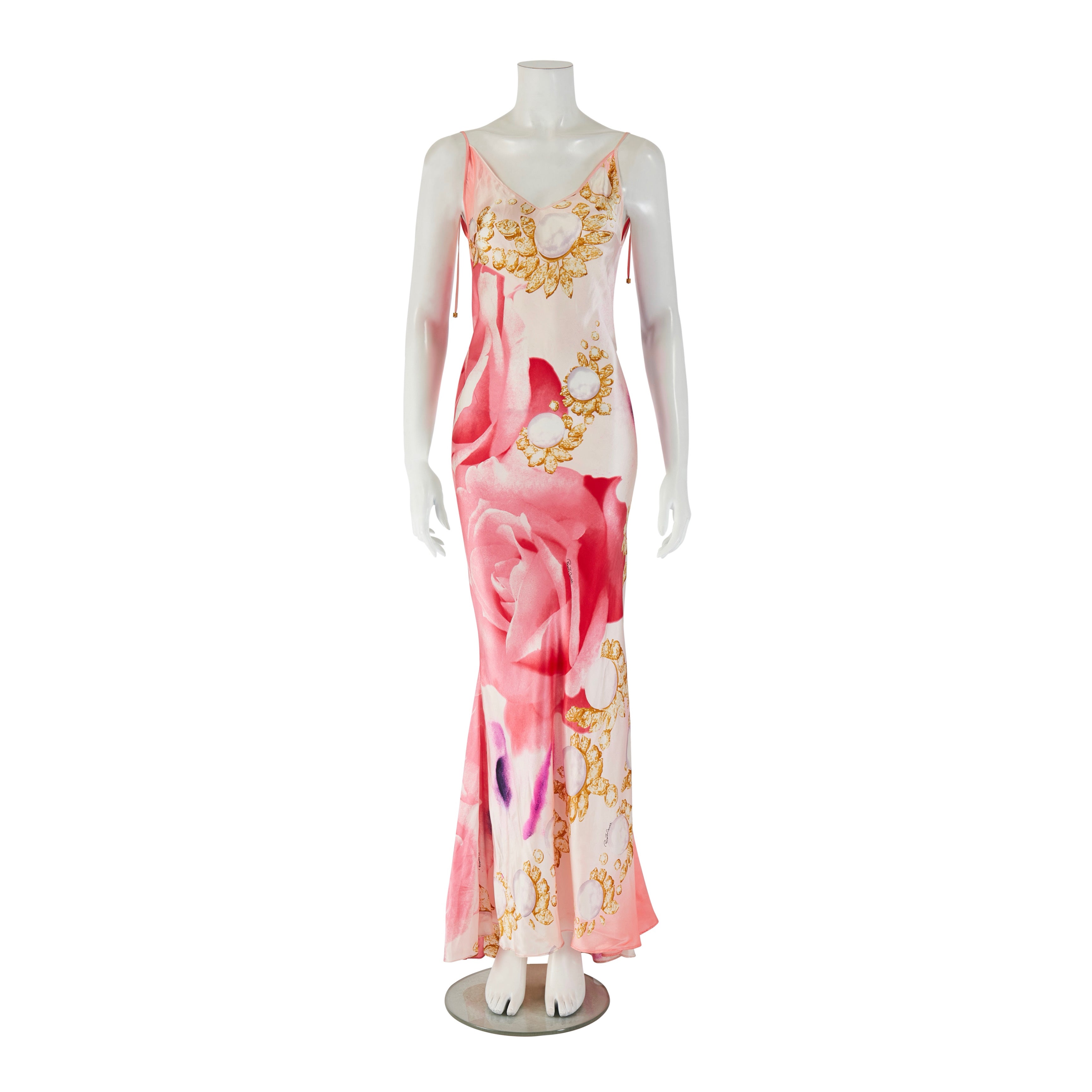 Spring / Summer 2001 Elizabeth Taylor Eye Silk Dress