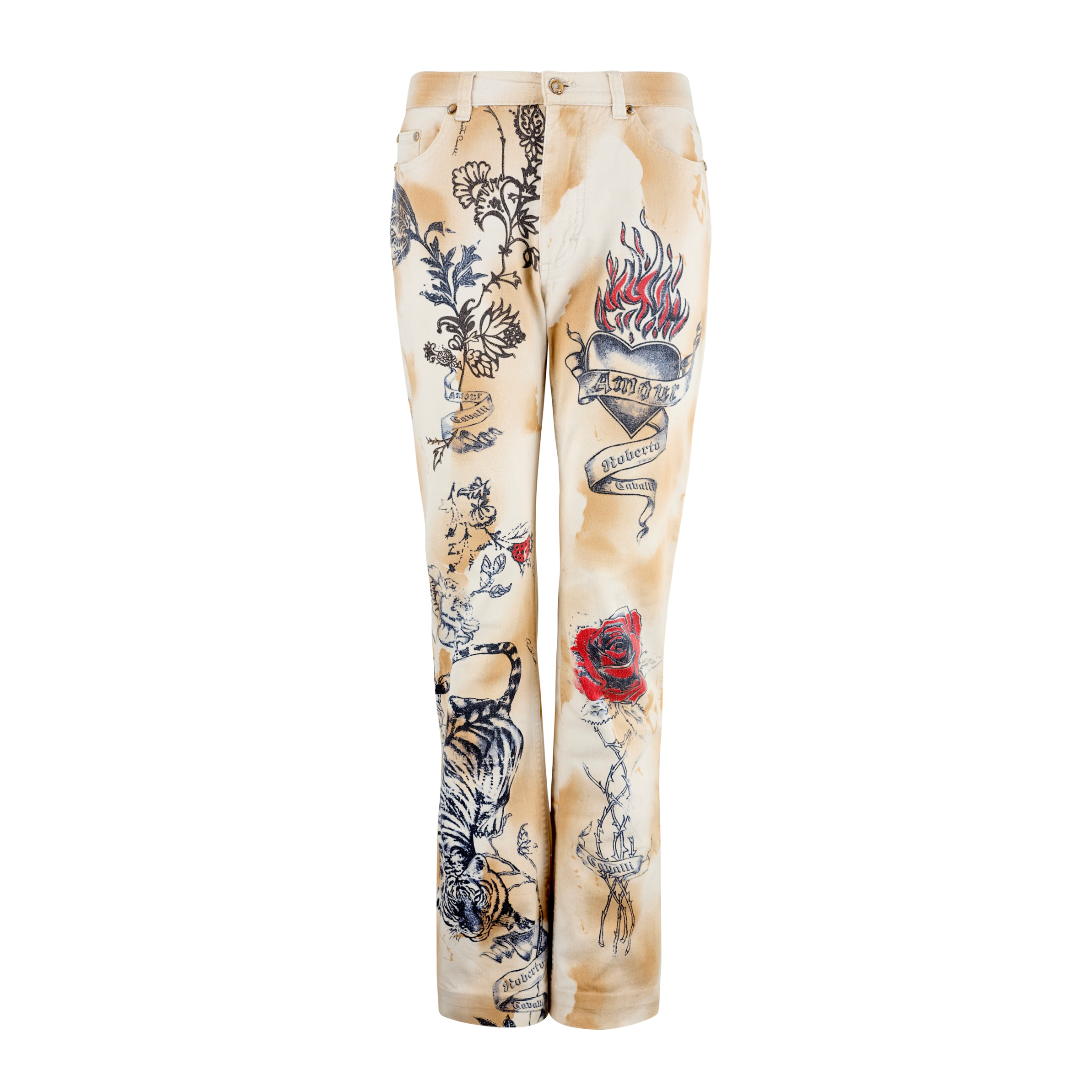Spring / Summer 2003 Tattoo Print Amour Tiger Jeans