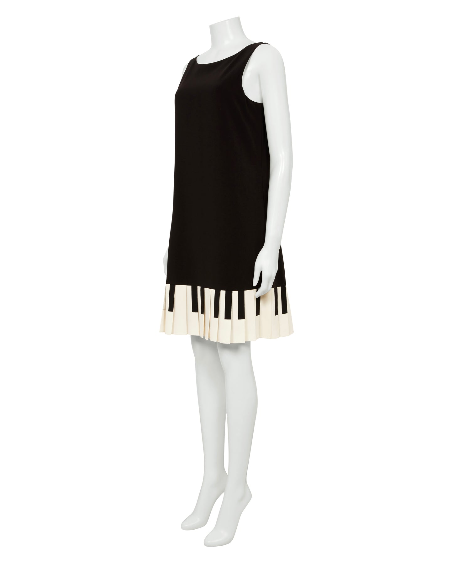 Moschino Cheap and Chic 2014 Re-edition ‘The Nanny’ Piano Key Dress