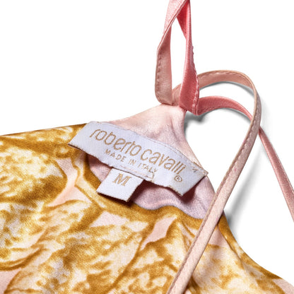 Roberto Cavalli S/S 2001 Elizabeth Taylor Eye Silk Dress