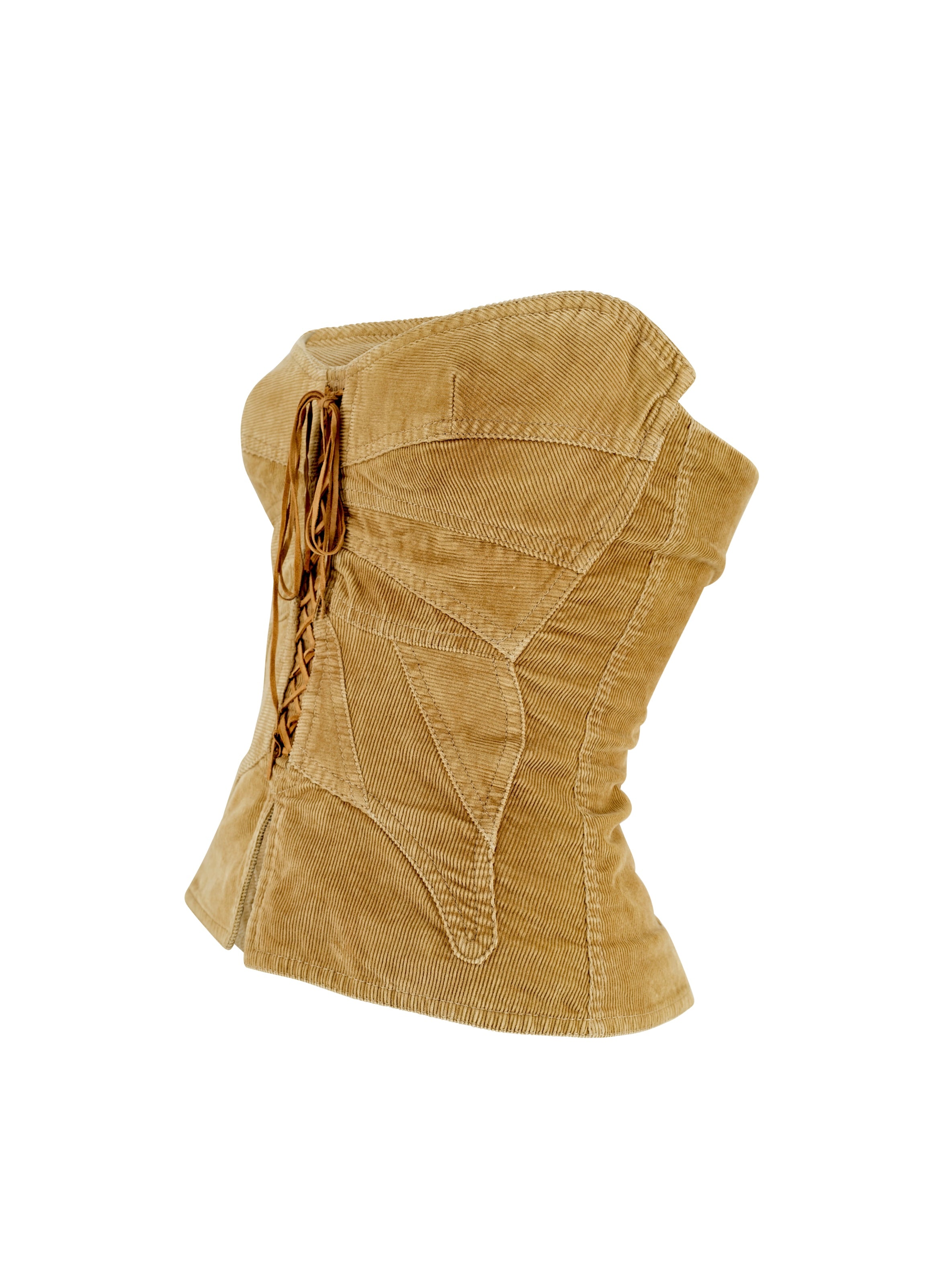 Fall / Winter 2002 Corduroy Butterfly Corset Top